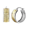 Albemarle Sterling Silver and Gold-Plated Hoop Earrings | The Shops at Colonial Williamsburg