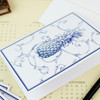 Blue Pineapple Note Cards by Marcia Long | The Shops at Colonial Williamsburg