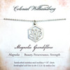 Melissa Lew Magnolia Blossom Stainless Steel Necklace | The Shops at Colonial Williamsburg