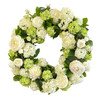 Snowball and Viburnum Rose Wreath 24" | The Shops at Colonial Williamsburg
