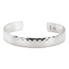 Diamond Pattern Sterling Silver C-Band Bracelet - Adult | The Shops at Colonial Williamsburg