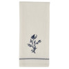 WILLIAMSBURG Delft Tile Sprig Flower Embroidered Dish Towel | The Shops at Colonial Williamsburg