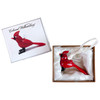 Handcrafted Cardinal Glass Ornament | The Shops at Colonial Williamsburg