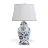 WILLIAMSBURG Braganza Blue Hexagonal Lamp by Port 68 | The Shops at Colonial Williamsburg