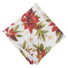 Watercolor Poinsettias Holiday Napkin | The Shops at Colonial Williamsburg