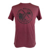 Colonial Williamsburg T-Shirt - Sustainable Living Since 1699 - Burgundy | The Shops at Colonial Williamsburg