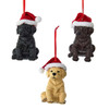 Labrador Retriever Dog in Red Hat Ornament | The Shops at Colonial Williamsburg