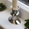 Window Hugger LED Window Candle - Brushed Nickel | The Shops at Colonial Williamsburg