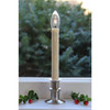 Window Hugger LED Window Candle - Brushed Nickel | The Shops at Colonial Williamsburg