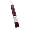 Cabernet Red Taper Beeswax Candles | The Shops at Colonial Williamsburg
