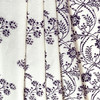 Trailing Vines Purple Reproduction Fabric | The Shops at Colonial Williamsburg