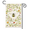 Bee & Spring Flowers Garden Flag | The Shops at Colonial Williamsburg