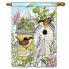 Birds & Birdhouses Spring House Flag | The Shops at Colonial Williamsburg