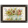 Bees & Bouquets Spring MatMate Doormat Insert | The Shops at Colonial Williamsburg