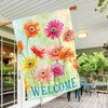 Gerbera Daisy Summer House Flag | The Shops at Colonial Williamsburg