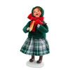 Byers' Choice Girl Caroler with Cardinal | The Shops at Colonial Williamsburg