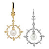 White Pearl in Circle Leverback Drop Earrings | The Shops at Colonial Williamsburg White Pearl in Circle Leverback Drop Earrings | The Shops at Colonial Williamsburg