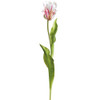 Real Touch Parrot Tulip Stem 20" - White | The Shops at Colonial Williamsburg