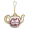 Colonial Williamsburg No Stamp Act Teapot Fabric Ornament | The Shops at Colonial Williamsburg