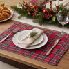 Red Plaid Placemat | The Shops at Colonial Williamsburg