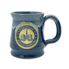 Blue Colonial Williamsburg Seal Mug by Deneen Pottery | The Shops at Colonial Williamsburg