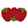 Red Strawberries Coir Doormat | The Shops at Colonial Williamsburg
