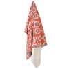 Orange Printed Cotton Voile Throw Blanket | The Shops at Colonial Williamsburg