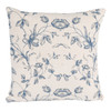 French Country Floral Cotton and Linen Throw Pillow | The Shops at Colonial Williamsburg