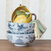 Blue and White Floral Elegance Porcelain Bowl | The Shops at Colonial Williamsburg