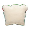 Red Strawberry Basket Hooked Wool Pillow | The Shops at Colonial Williamsburg