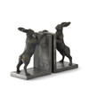 Black & Gold Rabbit Bookends, Set of 2 | The Shops at Colonial Williamsburg