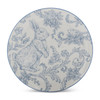 Blue Toile Bunny Appetizer or Dessert Plate | The Shops at Colonial Williamsburg