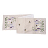 Lavender & Bee Embroidered Linen Table Runner | The Shops at Colonial Williamsburg