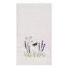 Lavender & Bee Embroidered Kitchen Towel | The Shops at Colonial Williamsburg