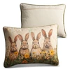 Bunny Meadow Throw Pillow | The Shops at Colonial Williamsburg