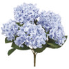 Blue Hydrangea Flower Bush Floral Arrangement 14" | The Shops at Colonial Williamsburg