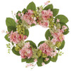 Pink Hydrangea Flowers Wreath 24" | The Shops at Colonial Williamsburg