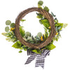 Eucalyptus Fern and Sunflower Wreath 22" | The Shops at Colonial Williamsburg