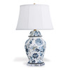 WILLIAMSBURG Braganza Blue Hexagonal Lamp by Port 68 | The Shops at Colonial Williamsburg