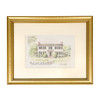 Bassett Hall by Marcia Long Framed Giclee Art Print | The Shops at Colonial Williamsburg