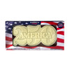 America 250 White and Milk Chocolate Candy Bar | The Shops at Colonial Williamsburg