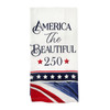 Patriotic "America the Beautiful" 250th Anniversary Terry Kitchen Towel | The Shops at Colonial Williamsburg