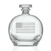 Betsy Ross Flag Etched Glass Decanter 23 Oz | The Shops at Colonial Williamsburg