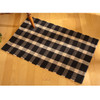 WILLIAMSBURG Black Tavern Check Woven Cotton Rug 2' x 3' | The Shops at Colonial Williamsburg