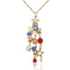 Red, White, & Blue Crystal Charm Necklace | The Shops at Colonial Williamsburg