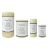 Colonial Williamsburg Ivory Pillar Beeswax Candles | The Shops at Colonial Williamsburg