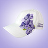 Colonial Williamsburg Purple Hydrangeas Women's Baseball Cap | The Shops at Colonial Williamsburg