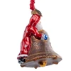Vaillancourt Chalkware Santa with Liberty Bell Ornament | The Shops at Colonial Williamsburg