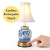 Blue and White Porcelain Rechargeable Cordless Touch Lamp | The Shops at Colonial Williamsburg