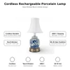 Blue and White Porcelain Rechargeable Cordless Touch Lamp | The Shops at Colonial Williamsburg